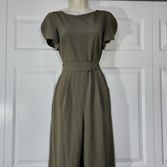 Calvin Klein Olive Green Jumpsuit - Picture 2 of 8